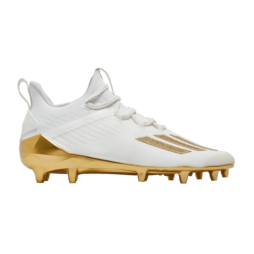 Krossovki-Adidas-Adizero-Cleat-White-Metallic-Gold