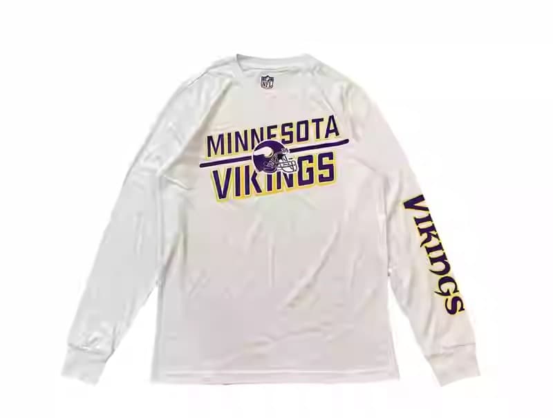 Лонгслив B20THER NFL Minnesota Vikings White Longsleeve