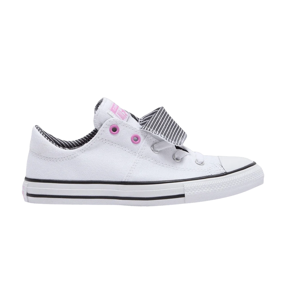 Кроссовки Converse Chuck Taylor All Star Maddie Slip-On GS 'White Peony Pink'