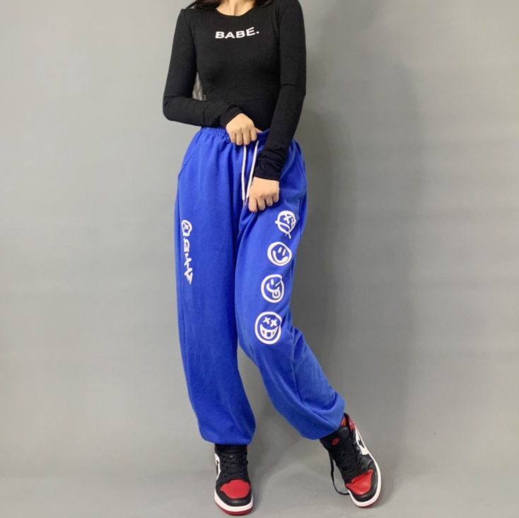 Спортивные брюки 2020 Hip-hop Style Sweatpants Blue