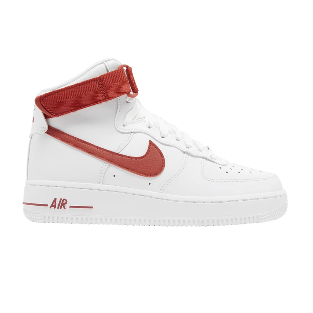 Кроссовки Nike Wmns Air Force 1 High 'White Cinnabar'