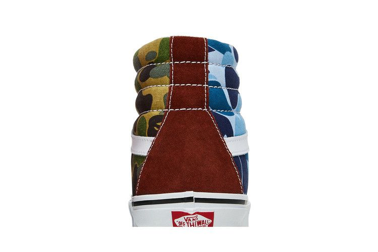 Кроссовки Vans BAPE x Sk8-Hi 36 DX 'Multi Camo'