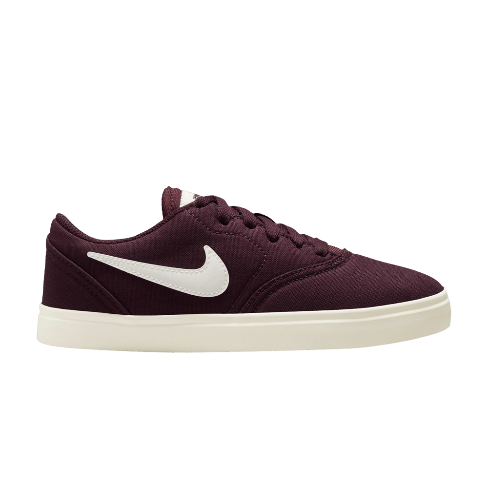 Кроссовки Nike Check Canvas SB GS 'Burgundy Crush'