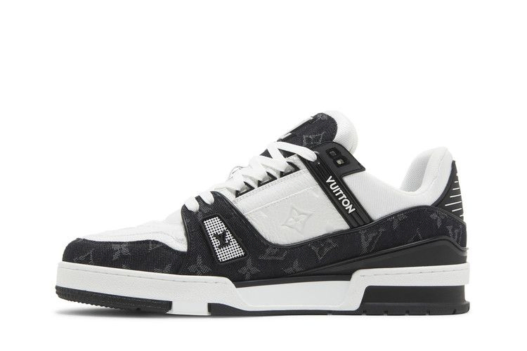 Кроссовки Louis Vuitton Trainer 'Denim Noir'