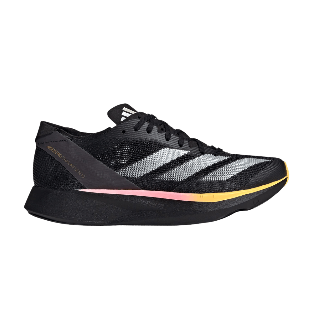 Кроссовки Adidas Wmns Adizero Takumi Sen 10 'Black Zero Metallic Spark'