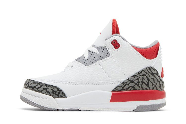 Кроссовки Air Jordan 3 Retro TD 'Fire Red' 2022