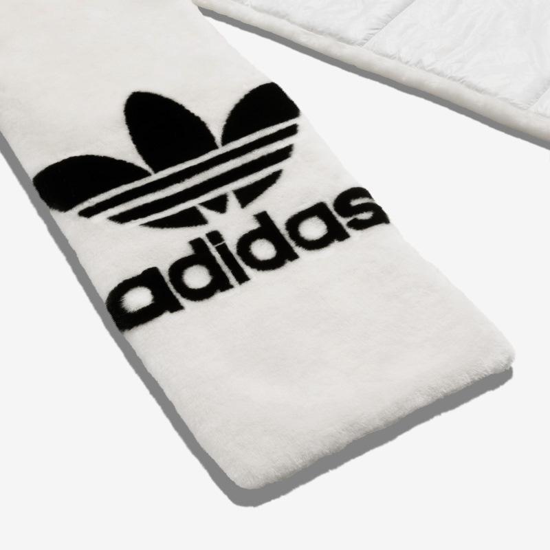 Шарф adidas Ivy Park Faux Fur Scarf White/Black