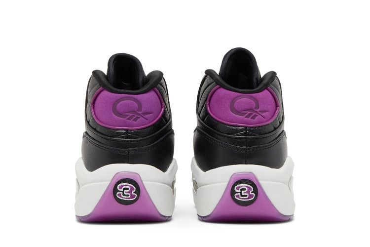 Кроссовки Reebok Question Mid 'Black Aubergine'
