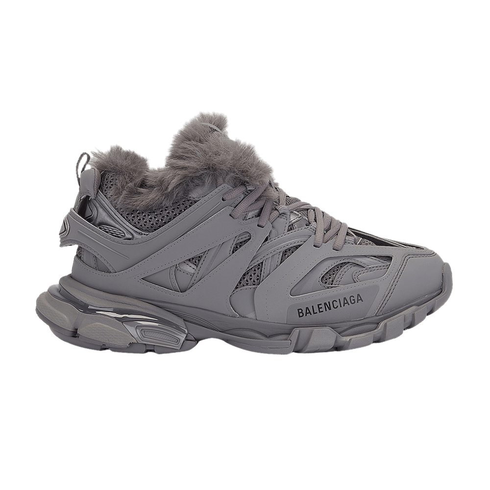 Кроссовки Balenciaga Track Sneaker 'Fake Fur - Grey'