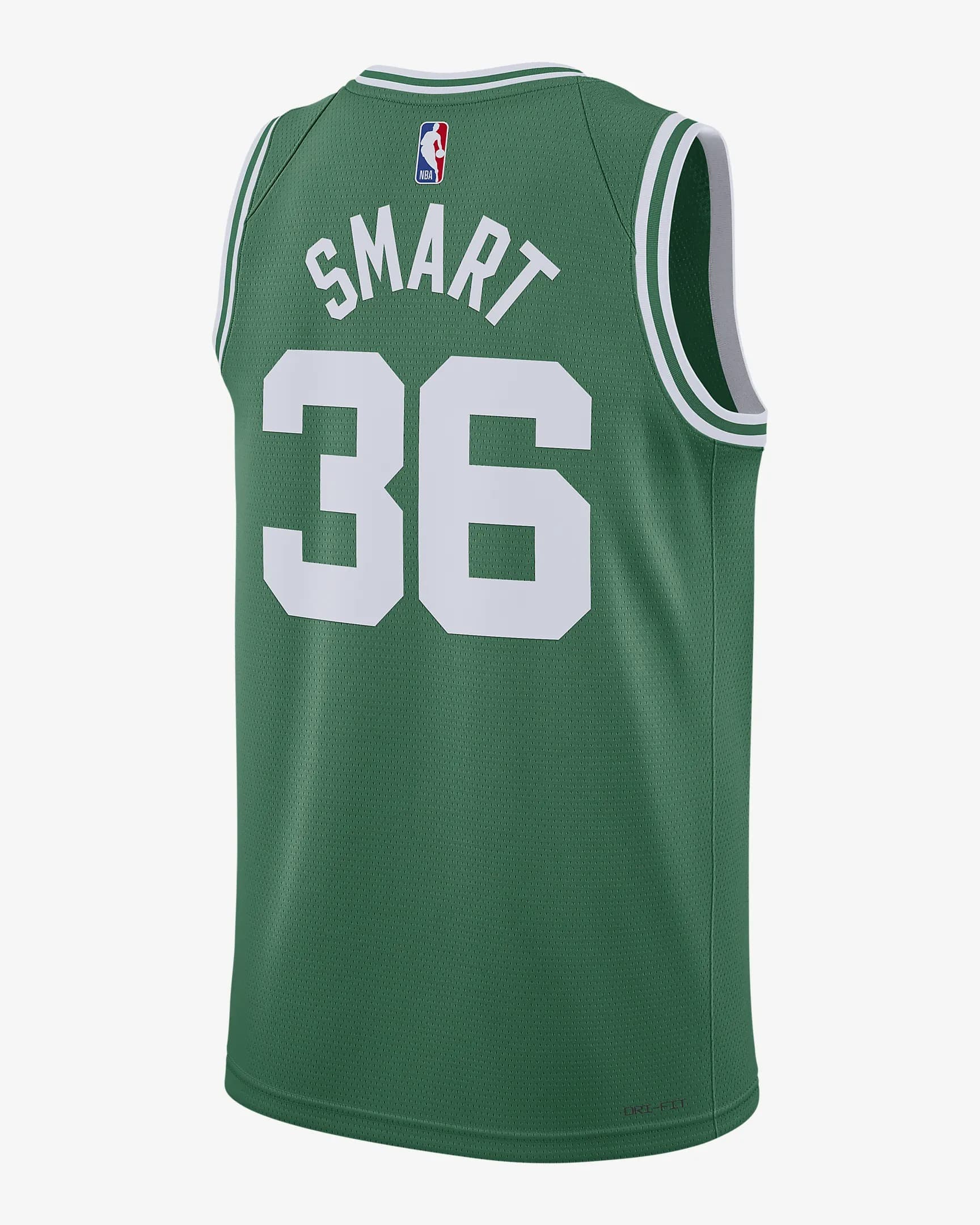 Баскетбольная джерси 2022-23 Boston Celtics Marcus Smart #36 Swingman Icon Edition Green Jersey