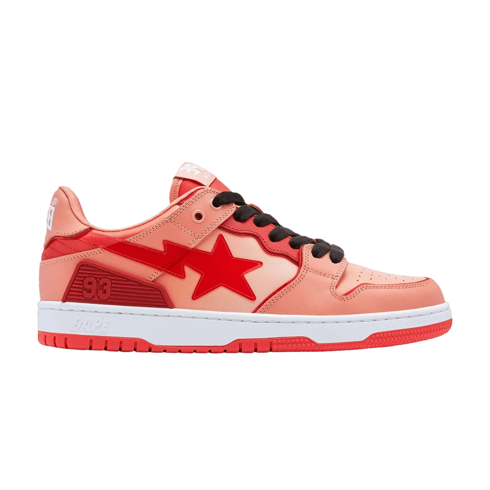 Krossovki-BAPE-Sk8-Sta-5-Orange-Gradient