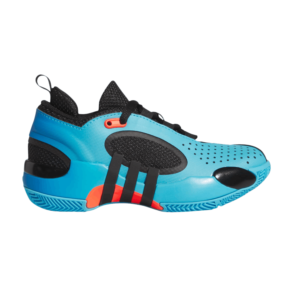 Кроссовки Adidas D.O.N. Issue #5 Little Kid 'Bright Cyan'