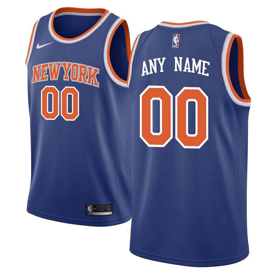 2019-20-New-York-Knicks-Swingman-Custom-Blue-Icon-Edition