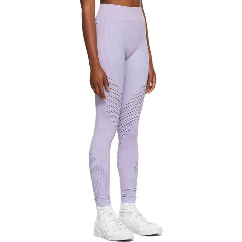 Тайтсы adidas Ivy Park Knit Tights Dust Purple/Purple Glow