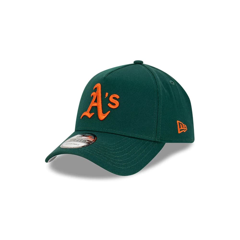 New-Era-Oakland-Athletics-9FORTY-A-Frame-Copper-Green-MLB-Snapback-Hat-1