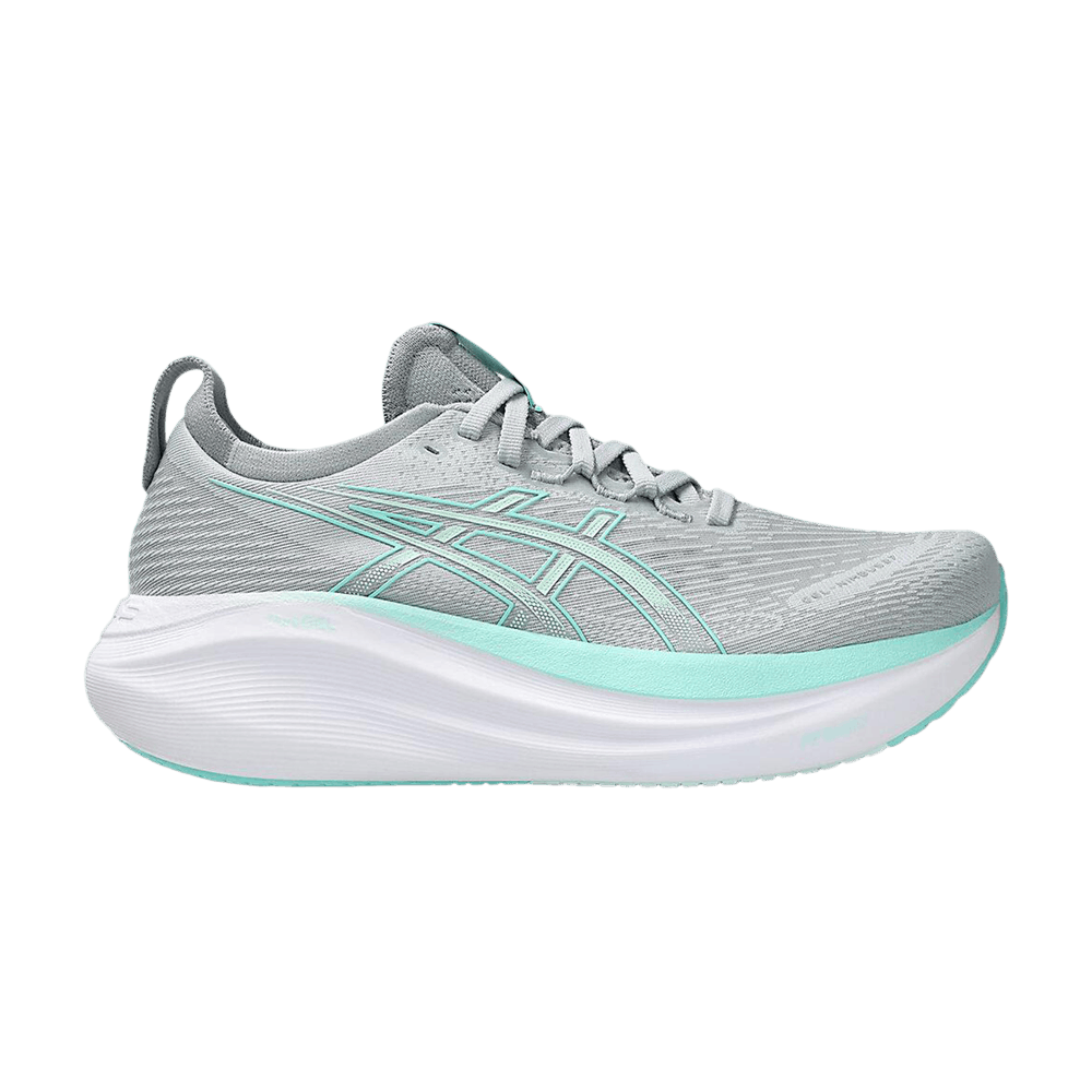 Кроссовки ASICS Wmns Gel Nimbus 27 Wide 'Piedmont Grey Illuminate Mint'