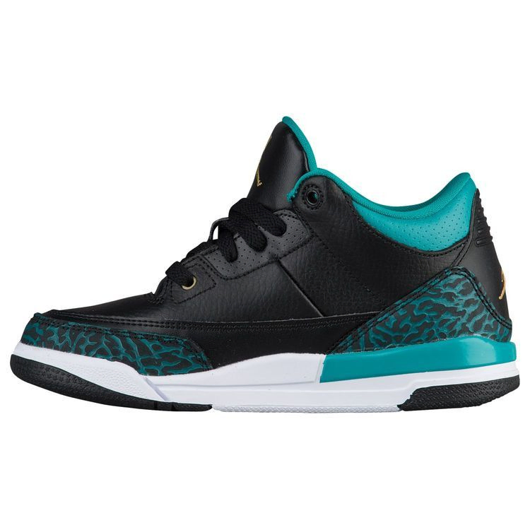 Кроссовки Air Jordan 3 Retro GP 'Black Metallic Gold'