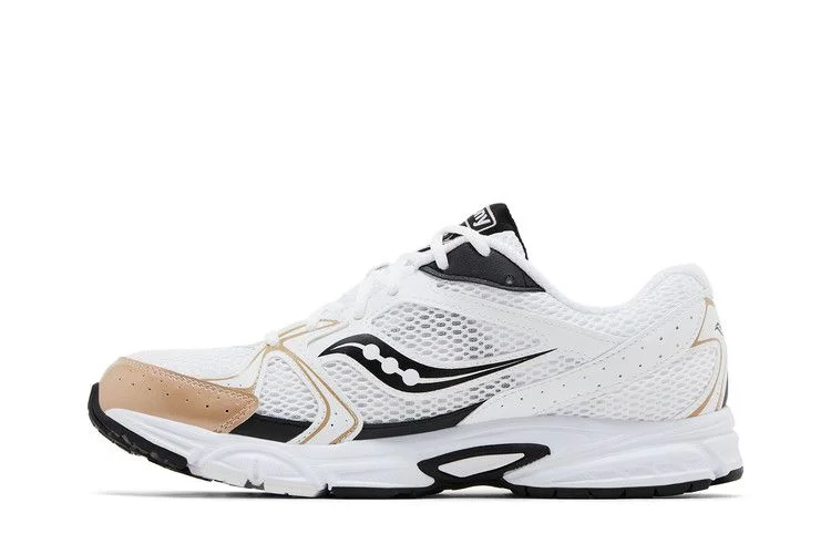 Кроссовки Saucony Grid Ride Millennium 'White Gold Black'