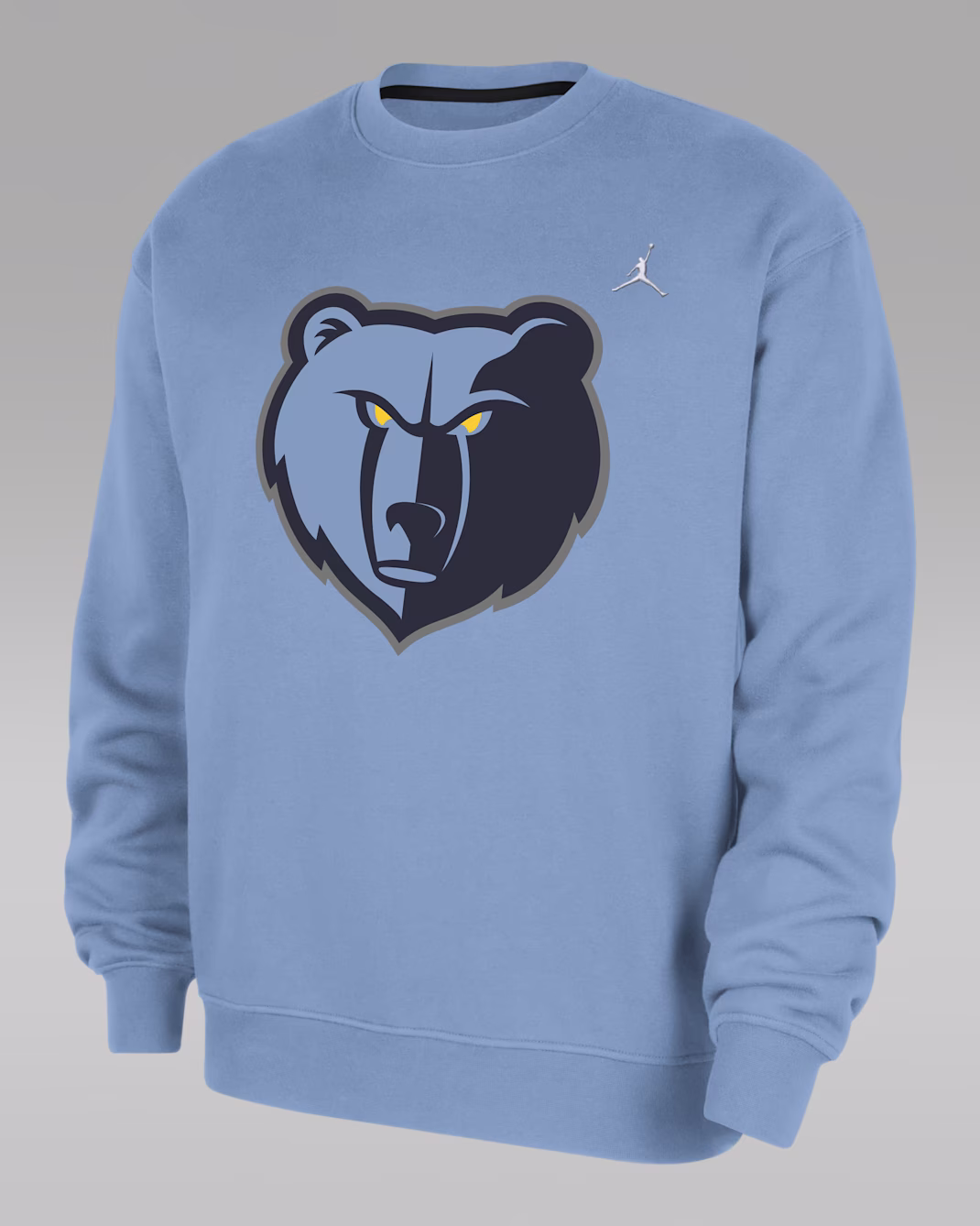 Мужской свитшот Jordan NBA Memphis Grizzlies Statement Essentials Light Blue/College Navy