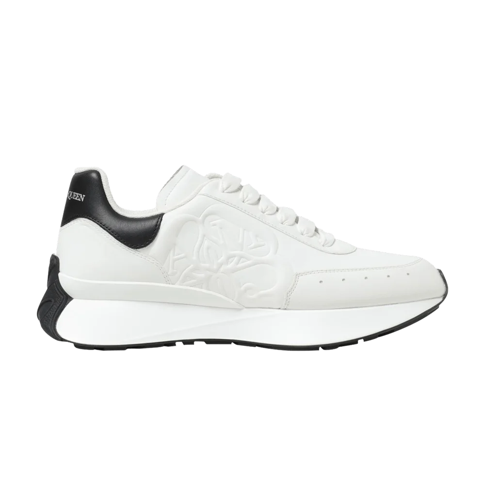 Krossovki-Alexander-McQueen-Sprint-Runner-White-Black