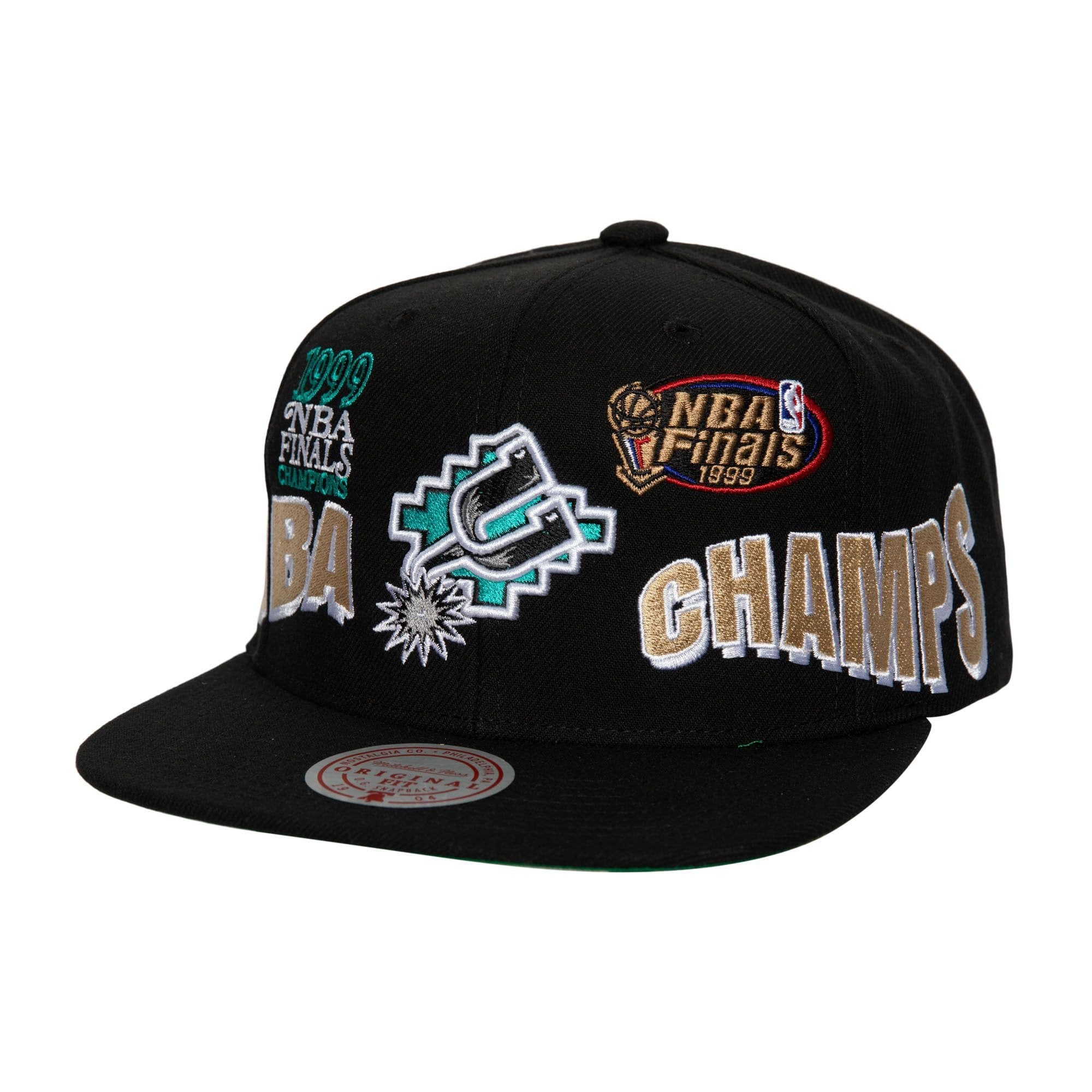 Mitchell-Ness-World-Champs-Snapback-HWC-San-Antonio-Spurs