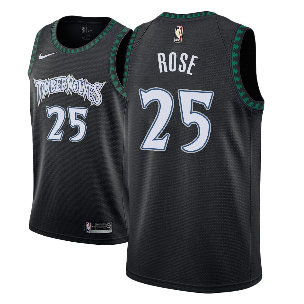 2018-19-Derrick-Rose-Minnesota-Timberwolves-25-Classic-Edition-Black