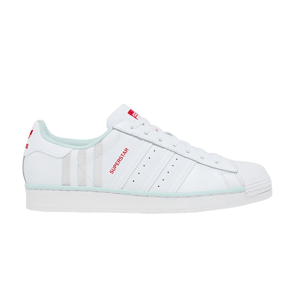Кроссовки adidas Superstar 'White Almost Blue'