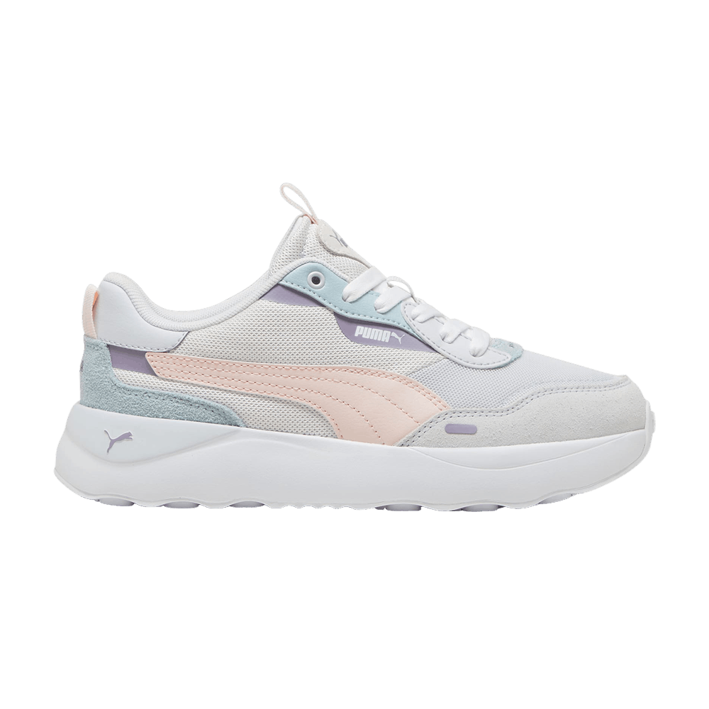 Кроссовки Puma Runtamed Platform 'Feather Grey Future Pink'