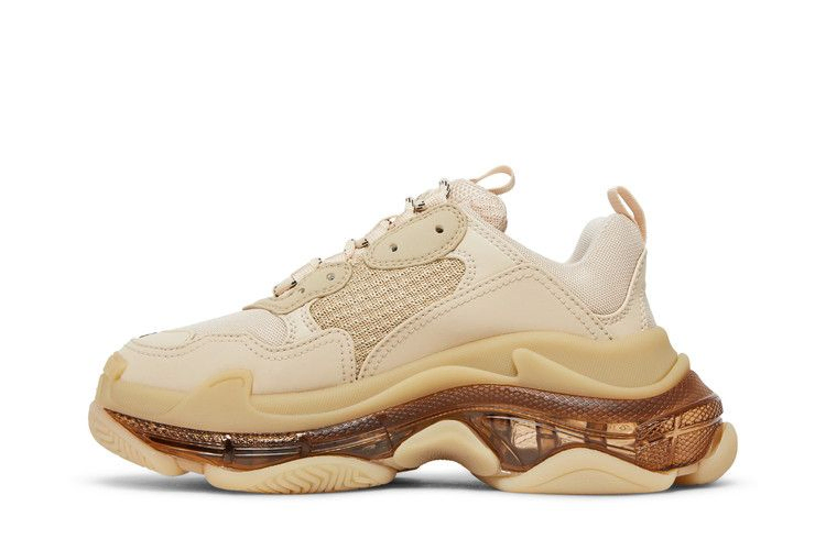Кроссовки Balenciaga Wmns Triple S Sneaker 'Clear Sole - Nude'