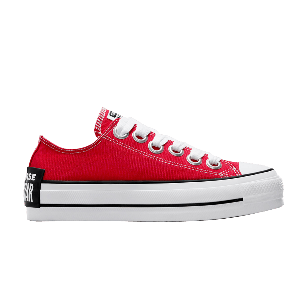 Converse Wmns Chuck Taylor All Star Lift Platform Low 'Sketch - Red'