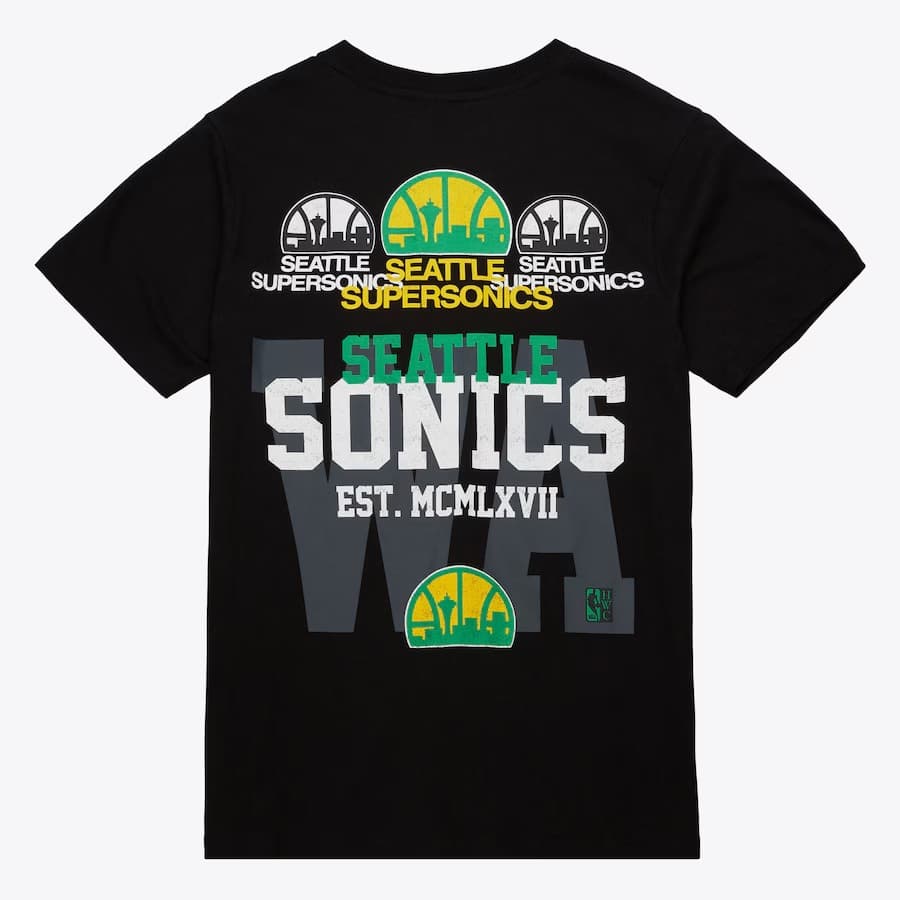 Mitchell-Ness-Black-Seattle-SuperSonics-Hardwood-Classics-Home-Team-T-Shirt-1