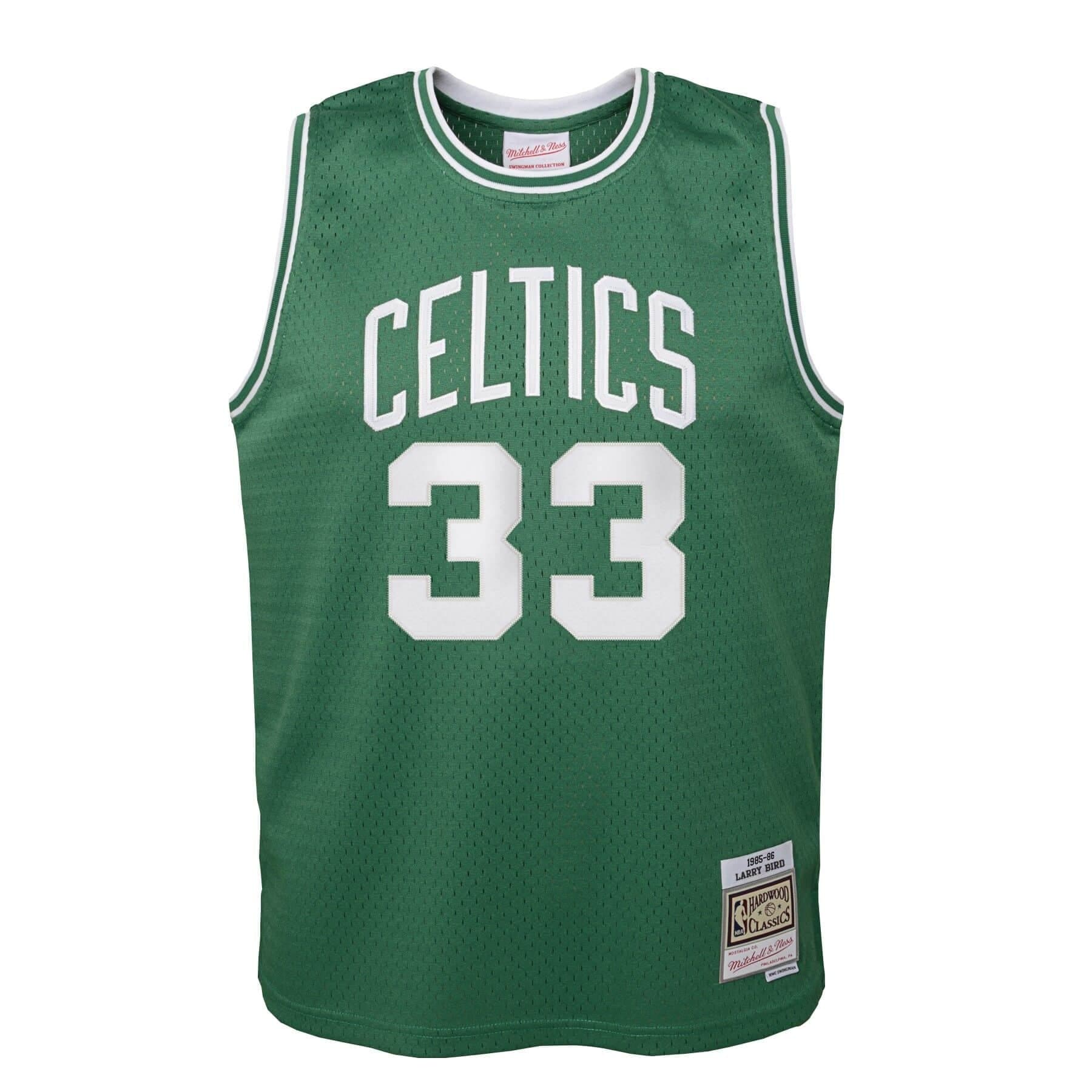 1985-86-Boston-Celtics-Larry-Bird-33-Youth-Swingman-Hardwood-Classic-Green-Jersey-6