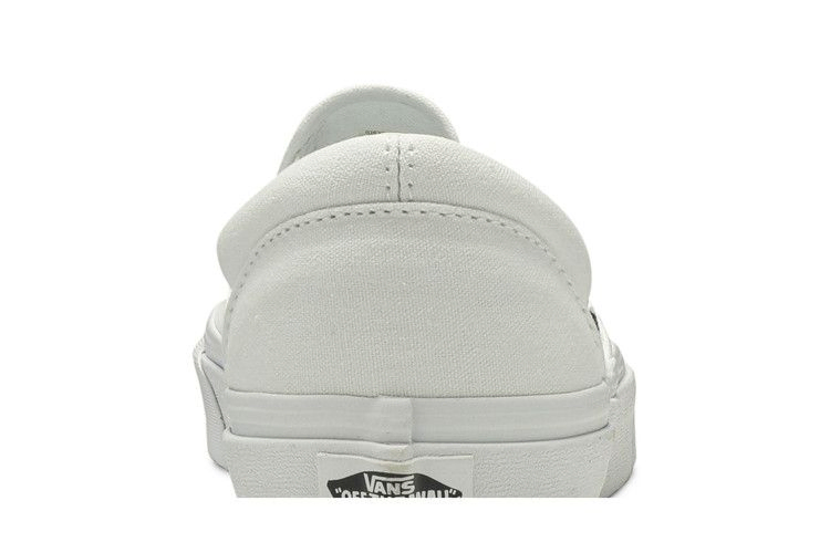 Кроссовки Vans Classic Slip-On 'White Canvas'