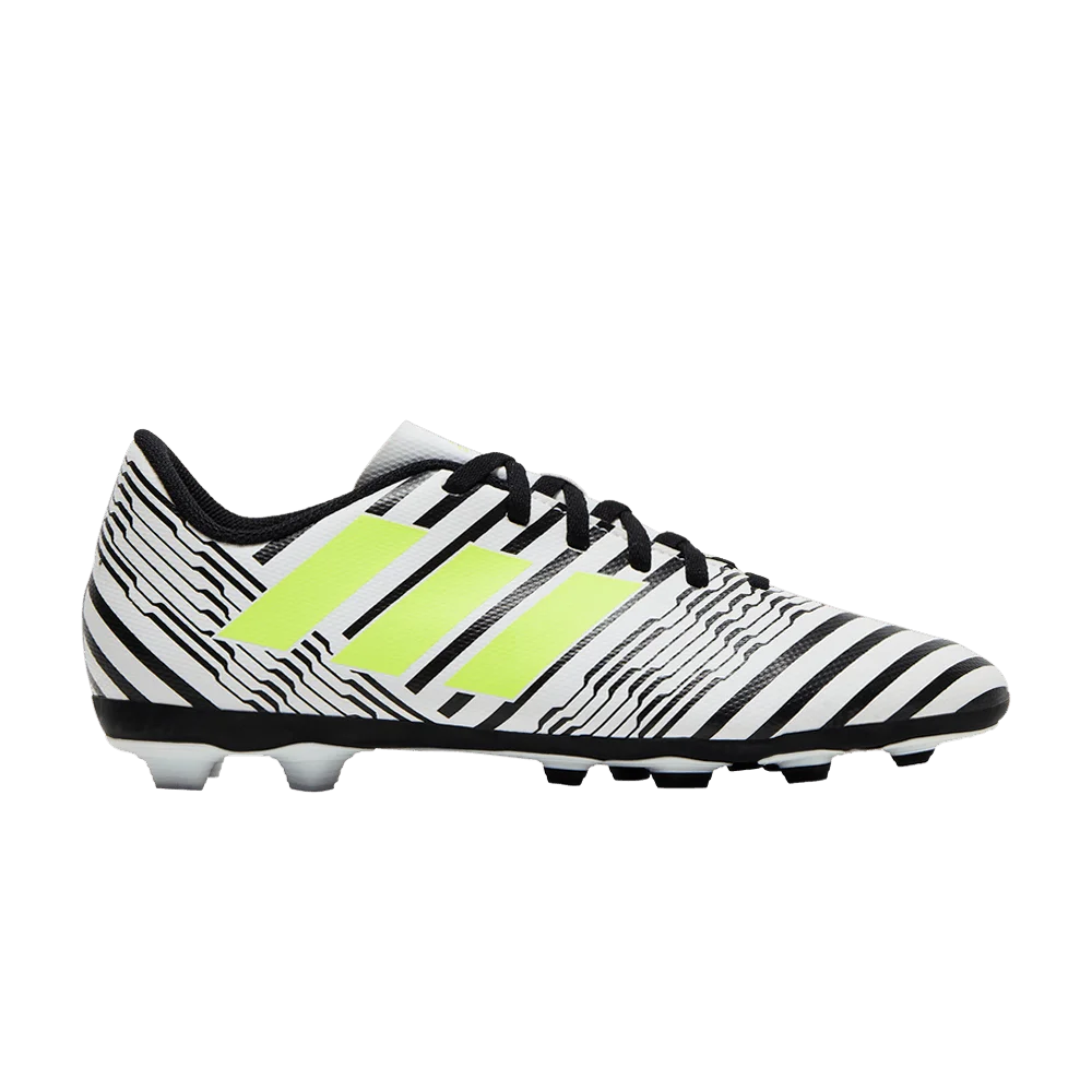 Krossovki-Adidas-Nemeziz-17.4-FxG-J-White-Black-Solar