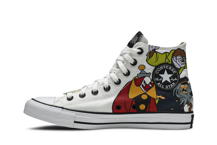 Кроссовки Scooby-Doo x Converse Chuck Taylor All Star High 'The Gang and Villains'