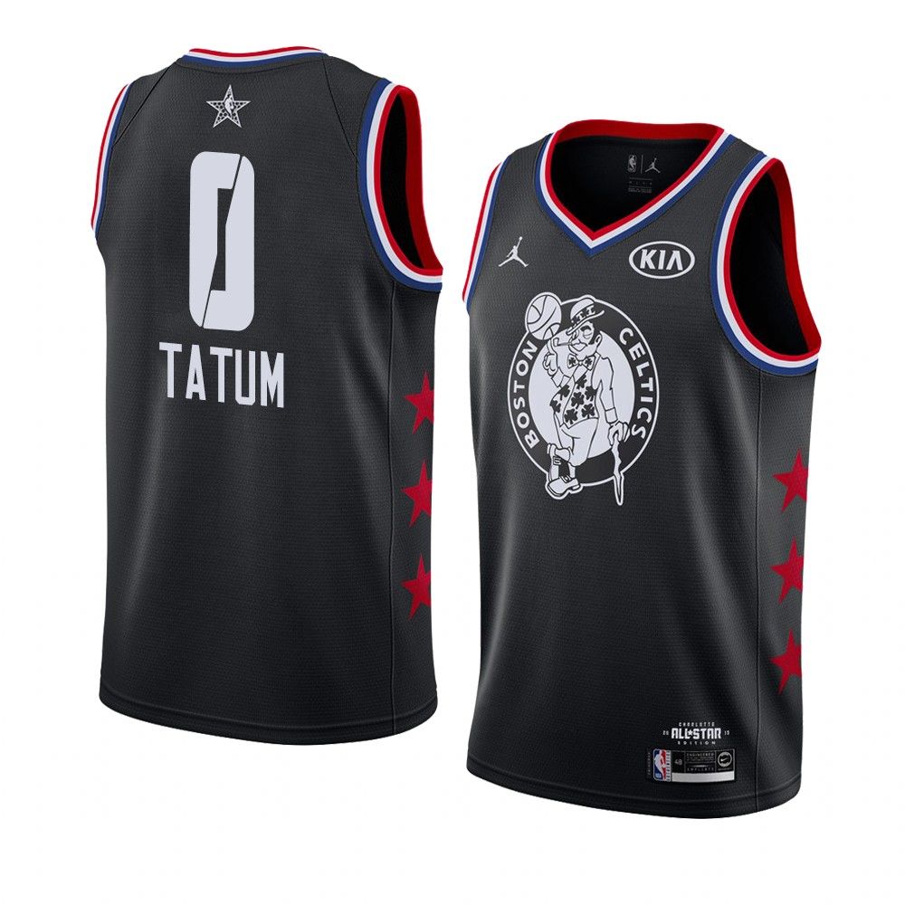 Баскетбольная джерси 2019 NBA All-Star Boston Celtics Jayson Tatum #0 Black Swingman Jersey