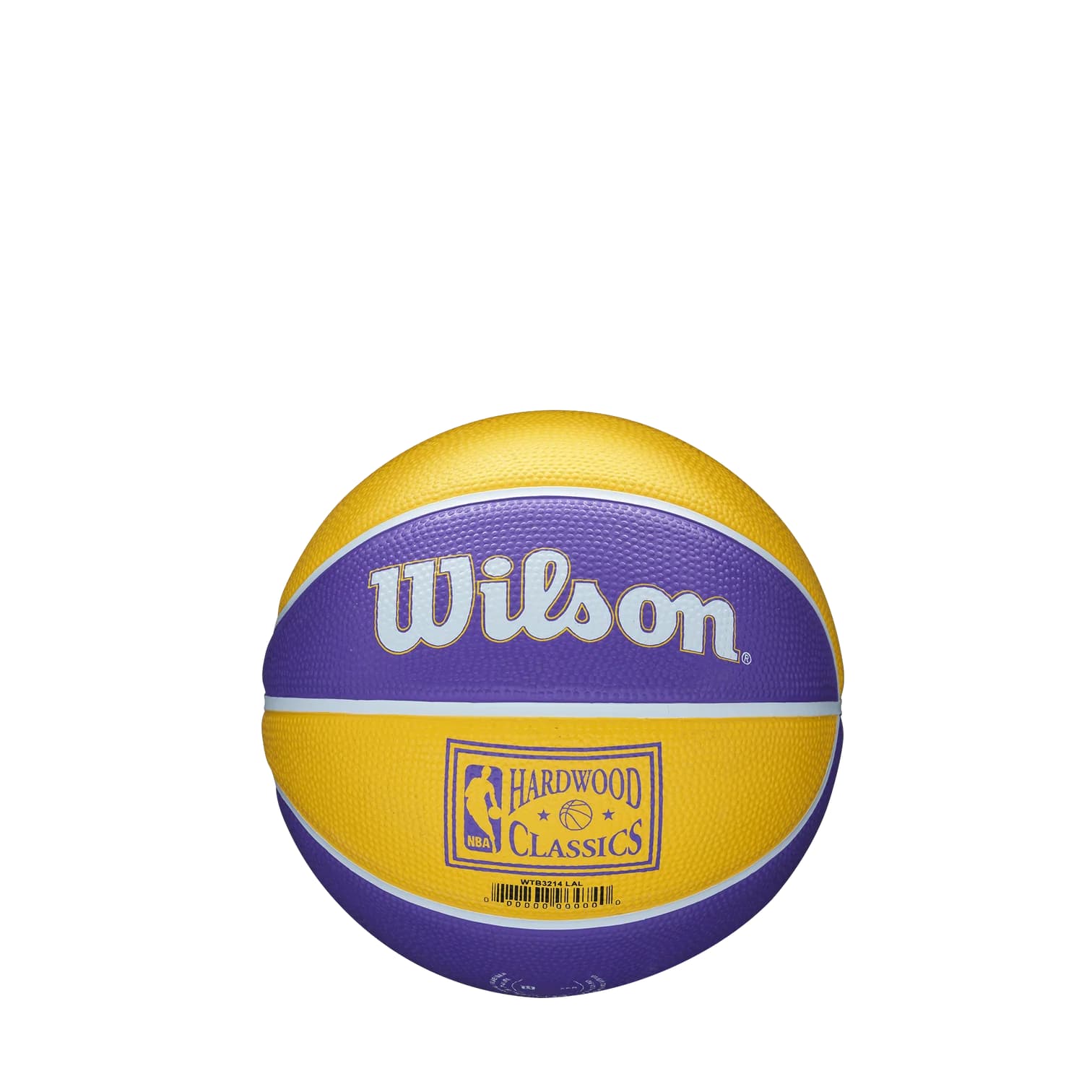 Wilson Los Angeles Lakers Team Logo Retro Mini NBA Basketball