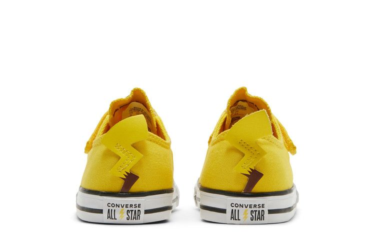 Кроссовки Pokemon x Converse Chuck Taylor All Star Low Easy-On TD 'Pikachu'