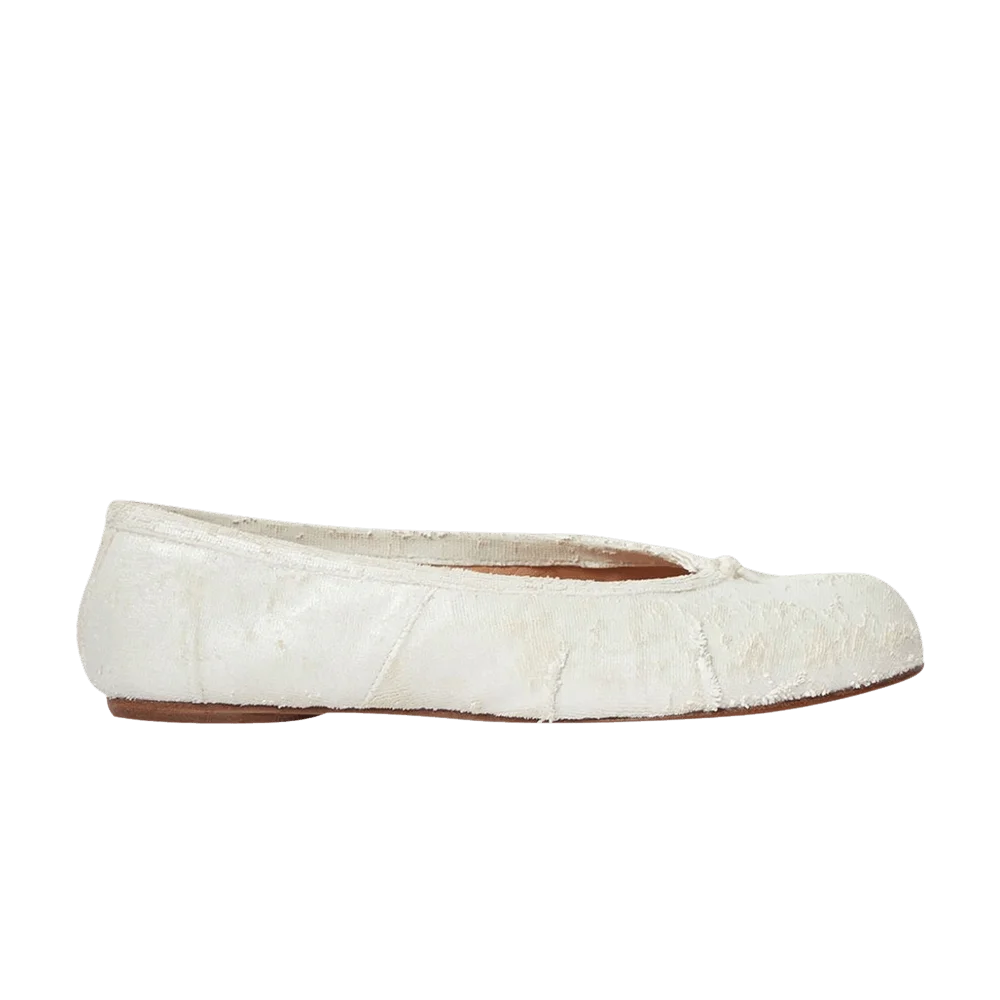 Кроссовки Maison Margiela Wmns Tabi Ballerina 'White Pearly'