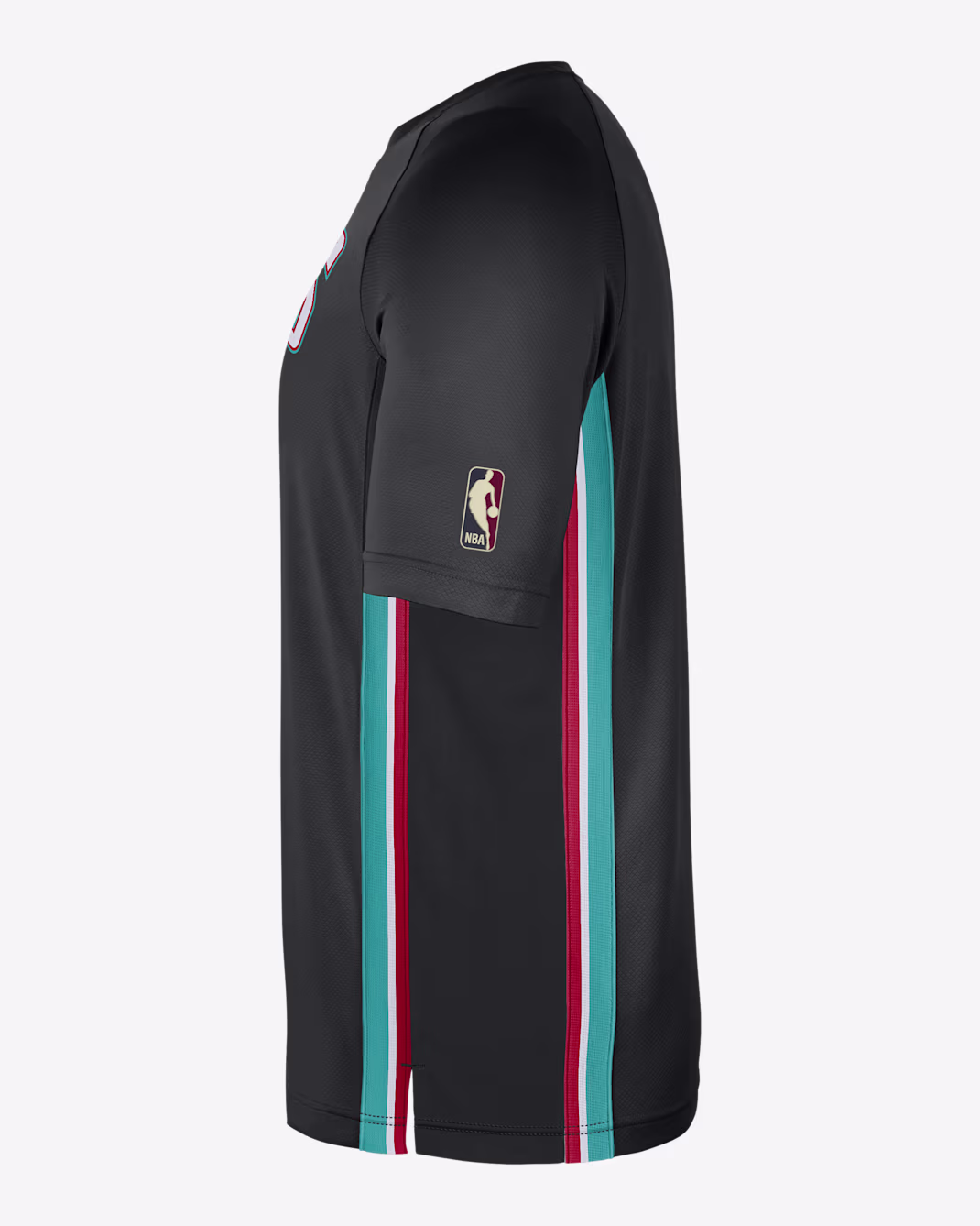 Мужская тренировочная футболка Nike NBA Memphis Grizzlies 25-26 Hardwood Classics Black/White