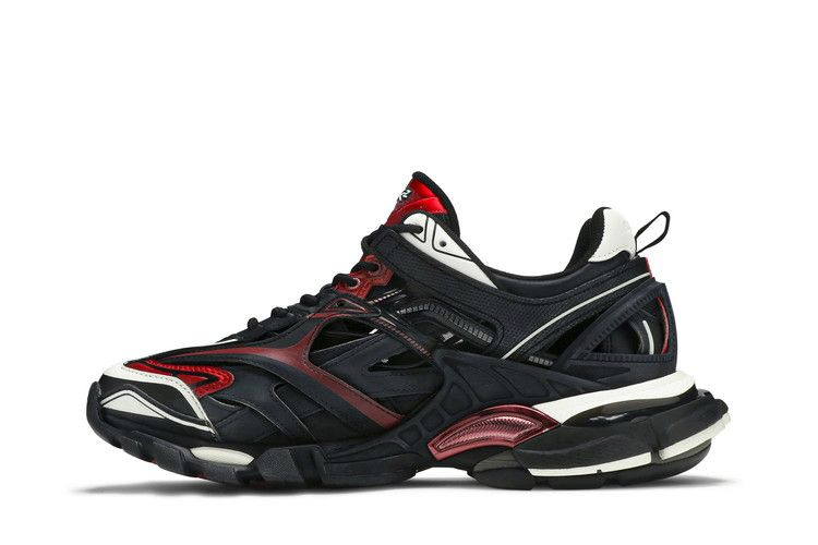 Кроссовки Balenciaga Track.2 Trainer 'Black Burgundy'