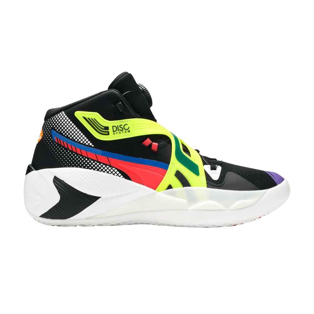 Кроссовки Puma Disc Rebirth 'Black Yellow Alert'