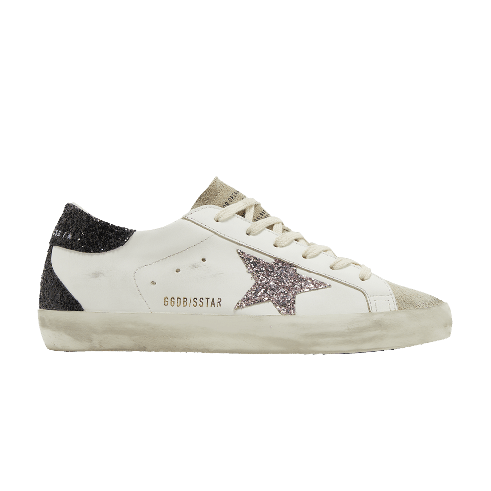 Кроссовки Golden Goose Wmns Superstar 'White Mauve Pink Glitter'