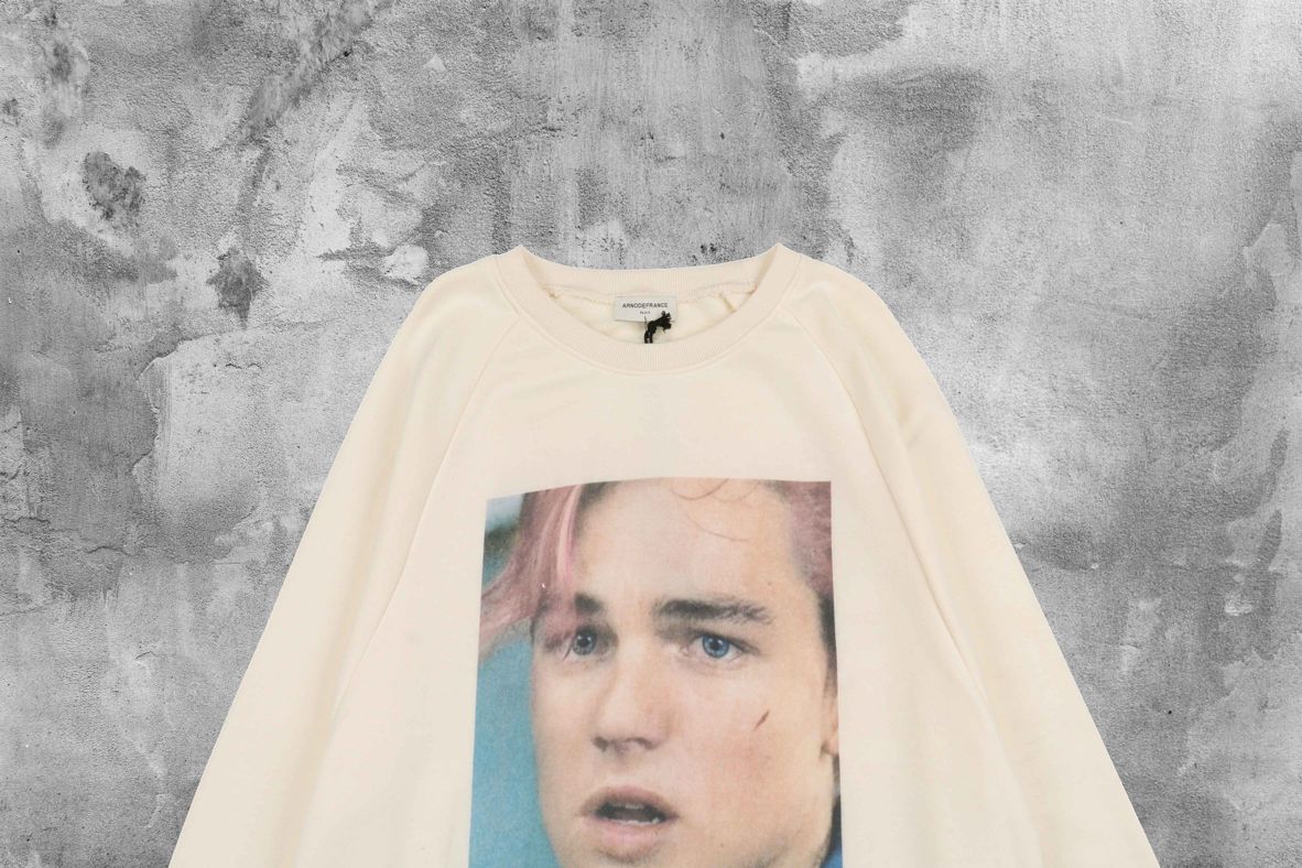 Свитшот 2019 Arnodefrance Raglan Crewneck Cream Leo
