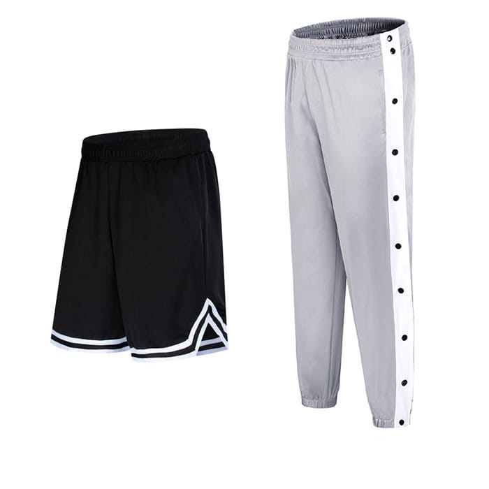 Баскетбольные шорты Daiong Grey Stripe Pants Set