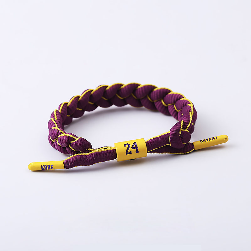 Браслет Jinduo Kobe Purple Braided Bracelet