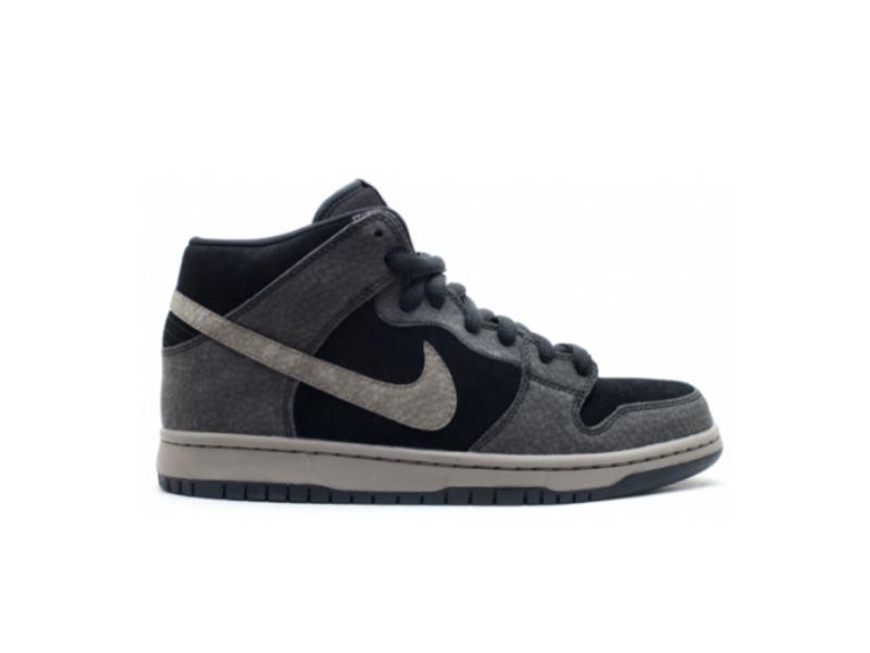 Кроссовки Nike Dunk Mid Pro SB Black Iron White