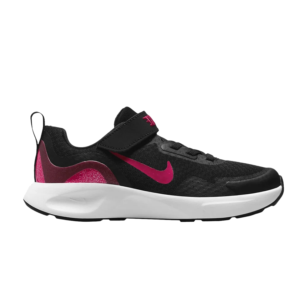 Krossovki-Nike-Wearallday-PS-Black-Very-Berry