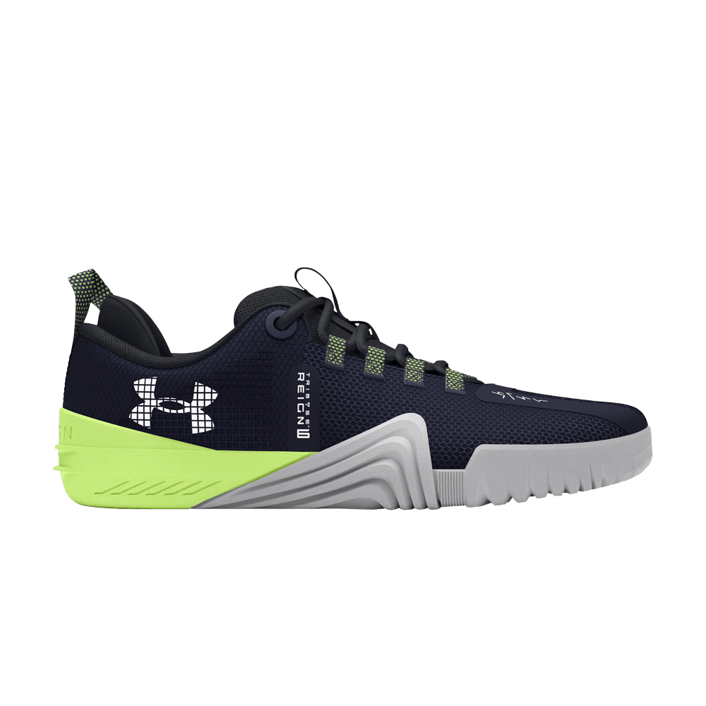Кроссовки Under Armour TriBase Reign 6 'Midnight Navy Morph Green'