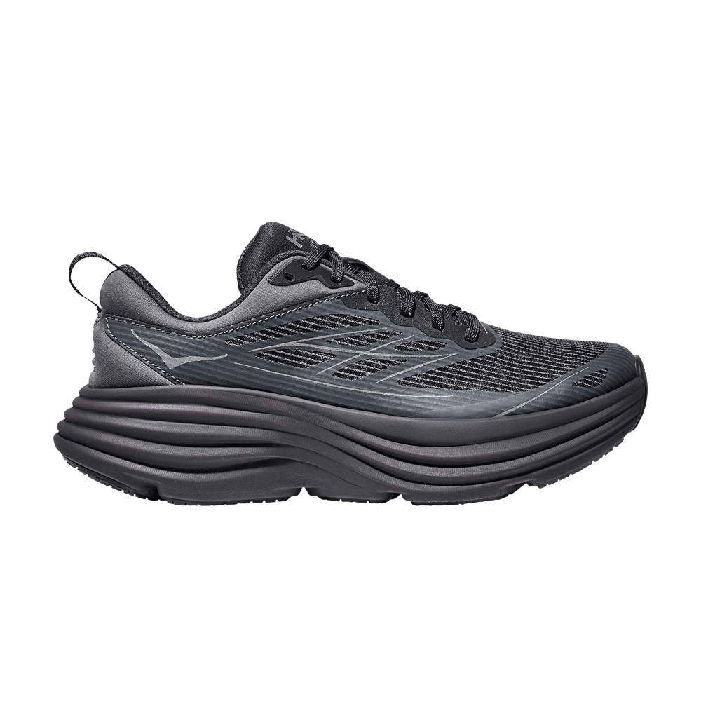 Кроссовки HOKA Bondi 8 Caged 'Stealth Tech Pack - Charcoal Grey'